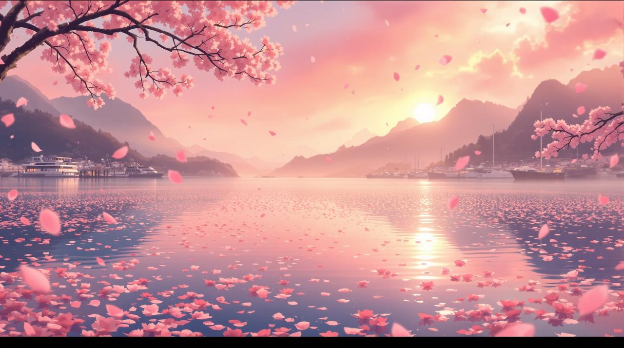 《樱花落尽》催泪热播 - 漫剧在哪里看 《樱花落尽》催泪热播